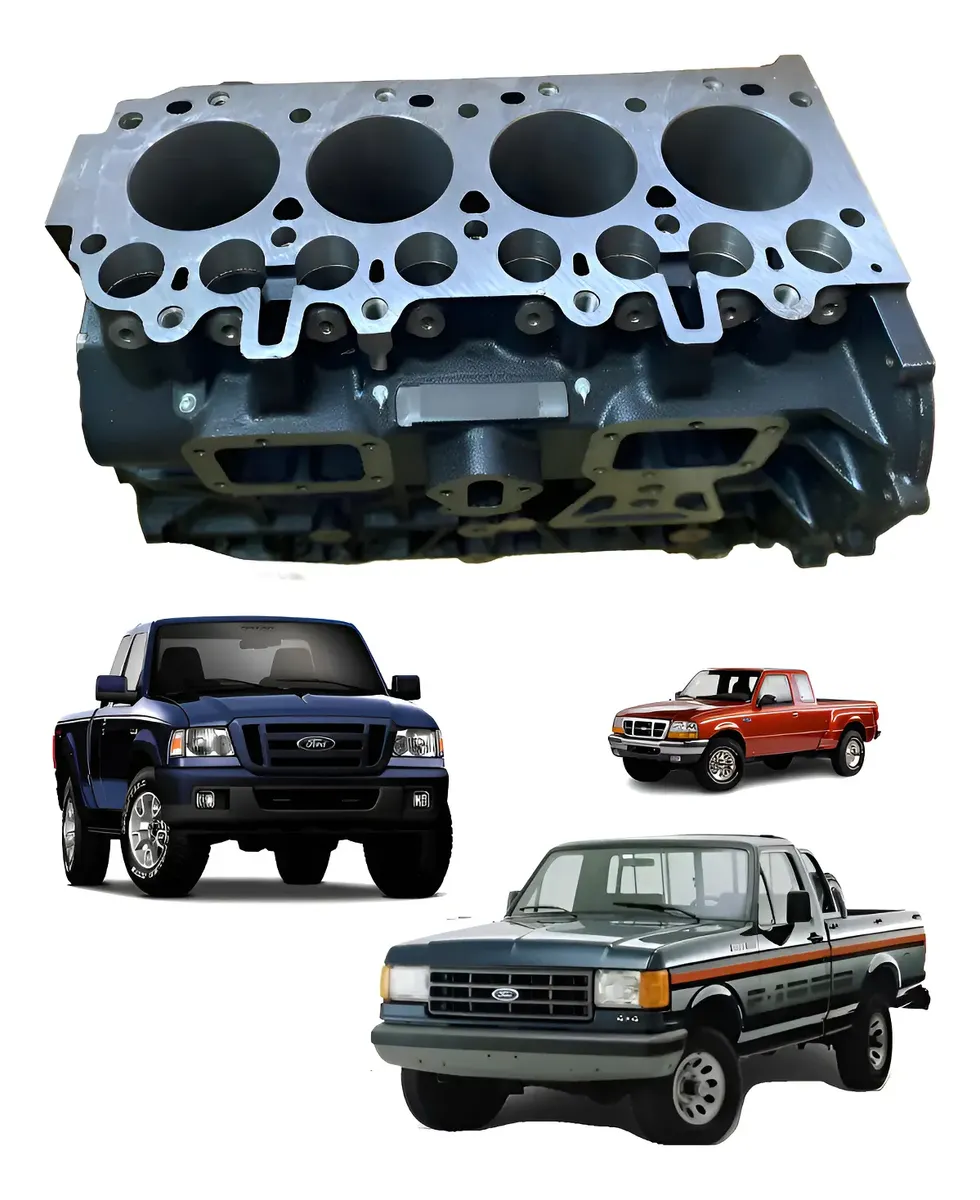 Bloco Do Motor Maxion F-1000/ Ranger/ S-10/ Blazer 2.5 8v
