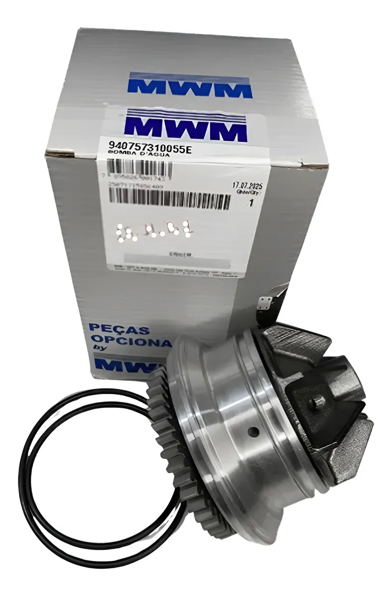 BOMBA D'ÁGUA MWM SPRINT 4.07TCA/TCE 940757310055E (DENTE RETO 3º GRAUS)