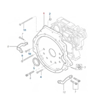CARCAÇA DO VOLANTE JEEP TROLLER T4 MOTOR MWM SPRINT 4.07TCA